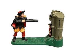 Reproduction Mechanical Fishing Cast Iron Bank