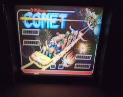 Williams Comet Pinball Head LED Display Light Box - Etsy