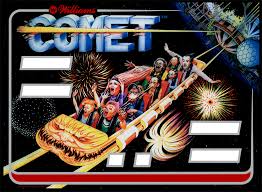 Comet Backglass – classicplayfields.com