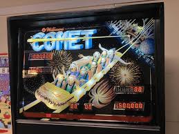 Does anyone have a Comet backglass for sale?