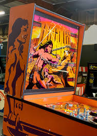 HERCULES PINBALL MACHINE ATARI 1979 WORLD'S LARGEST PINBALL ...