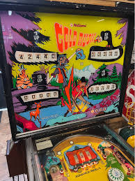 1971 Gold Rush pinball machine by Williams Four player and ...
