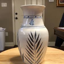 Art | A Dryden Original Design Vase Glazed Heavy Pottery ...