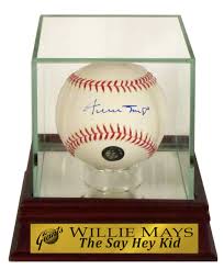 Willie Mays Autographed Official MLB Baseball (with ...