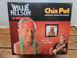 NEW Willie Nelson Chia Pet - An American Icon - Decorative ...