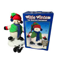 2000 Animated Dancing Snowman WILLIE WINTER Brenda Lee's ...