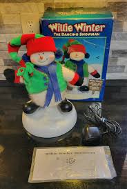 Christmas Fantasy Animated Dancing Snowman Willie Winter ...