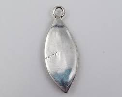 Vintage Mexican Silver Abalone Shell Pendant - Made in Mexico - Etsy
