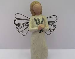 Vintage 2001 Willow Tree Angel of Remembrance Figurine by ...