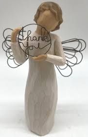Willow Tree Thank You Angel Figurine Demdaco 2002 Susan Lordi 5 In w/ Box | eBay Australia