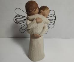 Willow Tree Embracing Angel Figurine | eBay