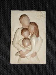 VINTAGE SUSAN LORDI WILLOW TREE FIGURINE WALL DECOR FAMILY ...