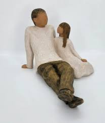 Willow Tree Susan Lordi Father and Daughter Figurine 4.5" - No Box | eBay