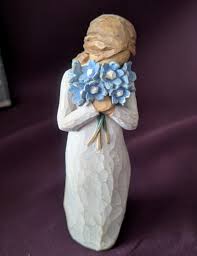 2011 Willow Tree Forget Me Not Figurine Girl | Mercari