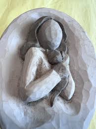 Demdaco ~ Willow Tree ~ Woman w/Pet ~ Love to Share ...