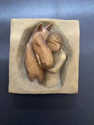 Willow Tree Horse Plaque Quiet Strength Always There For Me ...