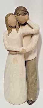 Willow Tree TOGETHER Figurine Man Woman Couple Susan Lordi 2000 Hand Painted | eBay