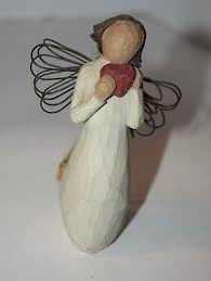 Willow Tree Angel of the Heart 5” Tree Ornament 2000 Susan ...