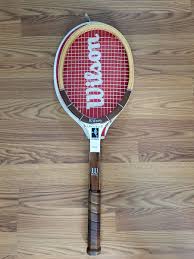 Vintage WILSON “Chris Evert Autograph” Racket With Leather Cover | eBay