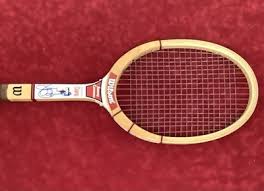 Vintage Rare Wilson Chris Evert Autograph Tennis Racquet Speed Flex Fibre Face | eBay