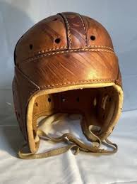 Leather Football Helmet Replica | eBay