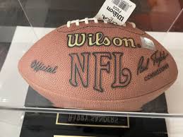 Barry Sanders Signed Football With Certificate | eBay
