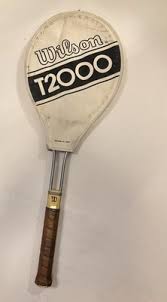 Vintage Wilson T2000 Tennis Racket with Cover – Made in USA/Steel Frame 1970s | eBay