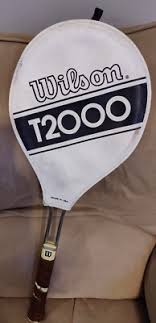 Vintage Wilson T2000 Tennis Racquet Leather Grip Light 4 1/2 USA. Jimmy Connors! | eBay Australia