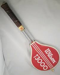 Vintage Wilson T3000 Metal Tennis Racket with original head cover | eBay Australia