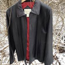 Studio Works | Jackets & Coats | Studio Works Black Leather ...