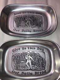 Carson State Metal - Bread Tray - "Give Us This Day Our Daily Bread" | eBay