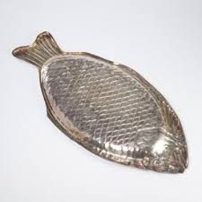 Reed and Barton Silver Plated Fish Serving Tray Platter 10 ...