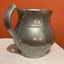 Vintage Colonial Pewter Pitcher Water Plough by WILTON Columbia PA RWP USA | eBay
