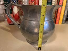 Vintage Wilton Pewterex Colonial Style Tavern Pitcher - Etsy