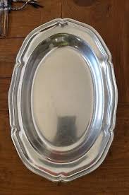 Vintage WILTON Armetale 11" X 7" Oval Shaoed Serving Bowl ...