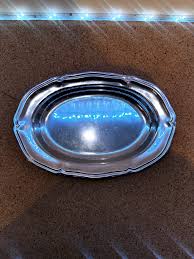 Vintage WILTON Armetale 11" X 7" Oval Shaoed Serving Bowl ...