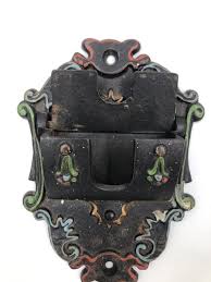 Wilton Cast Iron Match Stick Holder ~ Wall Mount ~ Vintage ...