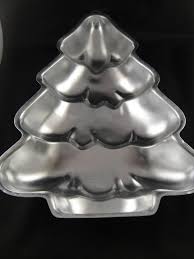 Chrismtas Tree Shaped Cake Tin Wilton 1986 - Etsy