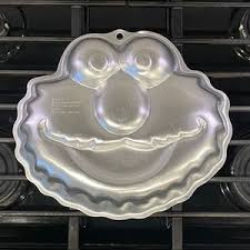 Wilton Cake Baking Pan Elmo 12 1/2" X 11" X 2" Aluminum Cake Pan Sesame Street Themed Birthday Cake Supply Elmo - Etsy