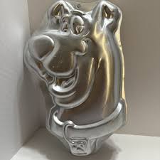 Vintage 1999 Scooby Doo Head Wilton Cake Pan Mold Hanna ...