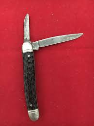 VINTAGE IMPERIAL PROV. RI USA TWO BLADE KNIFE 3 1/4" LONG ...