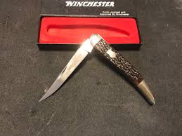 Rare Winchester Toothpick Folding Pocket Knife Curved 1924 ...