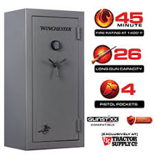 Winchester Safes 26 Long Gun 18.4 cu. ft. Electronic Lock ...