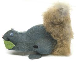 Vintage Plush Hopping Squirrel Wind Up Mechanical Modern Toys +Key+Original Box | eBay