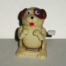 Hans Toysmith Flipping Dog Wind-Up Toy Loose Used