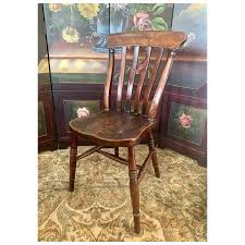 17th Century Quaker Slat Back Chair. For Sale at Ruby Lane