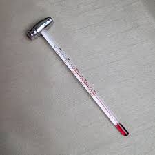 Vintage Wine Thermometer With Stainless Steel Barrel Shape Handle - Fahrenheit & Celsius Bar Decor Bar Gadgets - Etsy