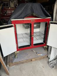 RARE Antique 1920's GE Monitor Top 2-Door Refrigerator