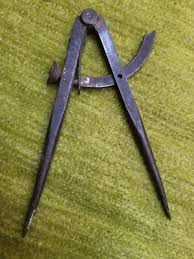 Antique PECK STOW WILCOX CO PS & W COMPASS WING DIVIDER ...