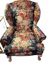 Vintage Wingback Wing Chair | eBay